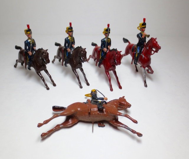 Britains Set #8 Hussars (non-matching) (1 of 1)