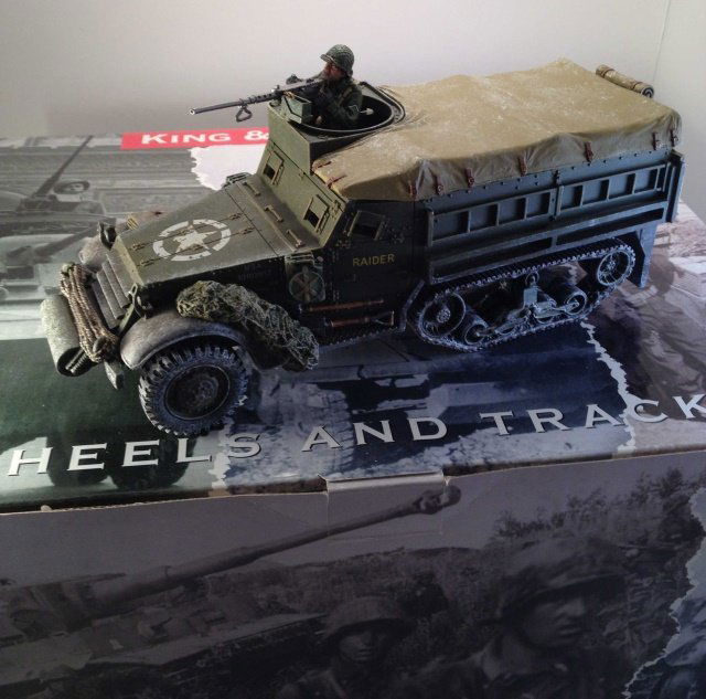 King & Country BBA030 M3A2 Half Track (1 of 1)