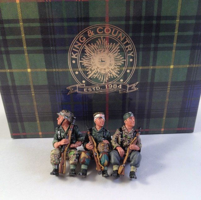 King & Country WS 54 3 Seated Men (1 of 1)