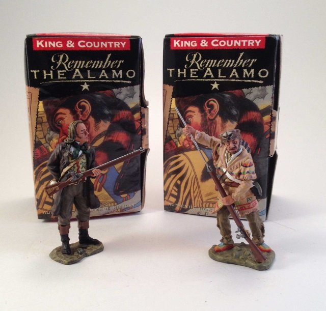King & Country  RTA015,016 Davy Crocket & Bowman (1 of 1)