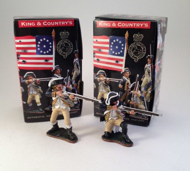 King & Country AR038, 41 Firing Positions: 2 pieces Condition Excellent Boxes Excellent