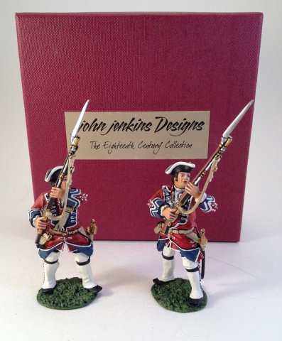 John Jenkins BJ-04 Line Infantry Ready: 2 pieces Condition Excellent Box Excellent