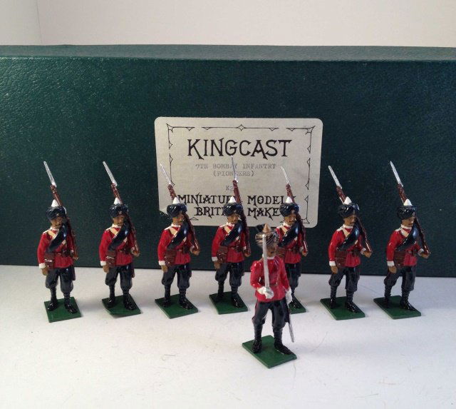 Kingcast Set K20 7th Bombay Infantry (1 of 1)