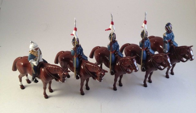 Wm Britain Set00082 27th Light Cavalry Madras (1 of 1)