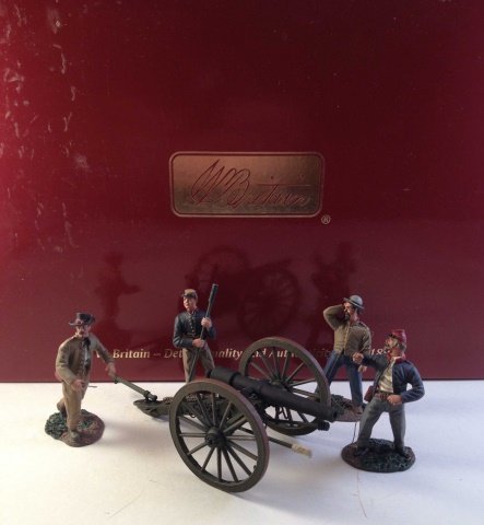 Wm Britain 31098 Confederate Artillery 3 (1 of 1)