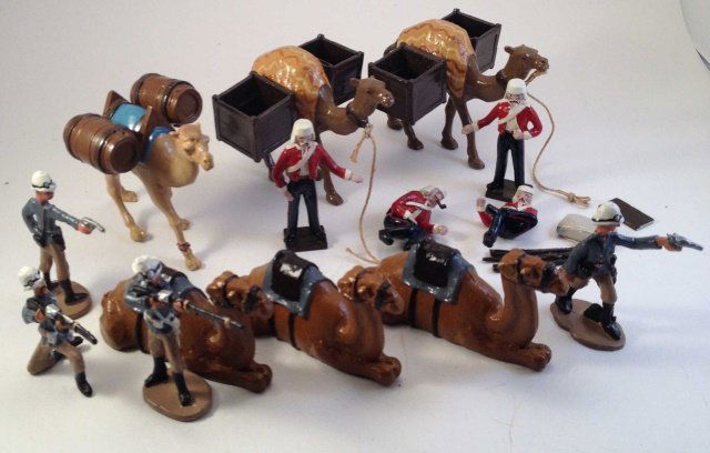 Various Makers Camels & Desert Soldiers (1 of 1)