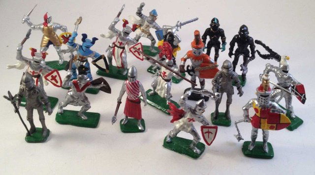 Unknown Maker Knights Fighting (1 of 1)