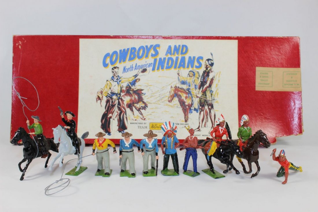 Britains Set #207 Cowboys & North American Indians (1 of 1)