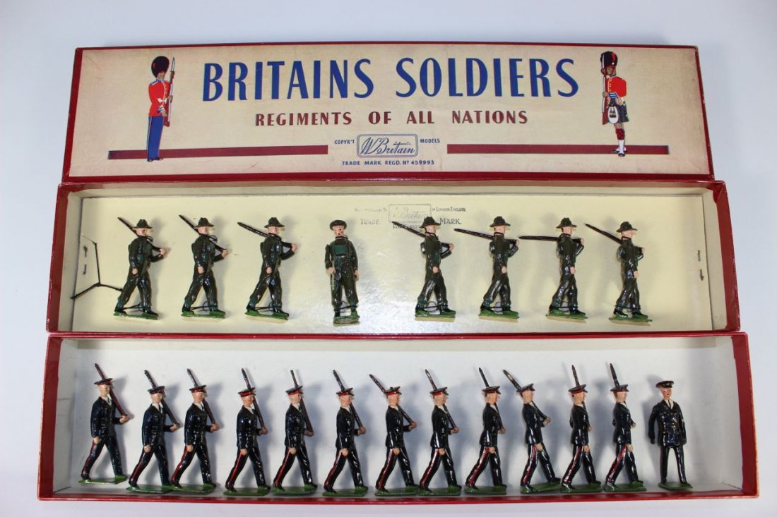 Britains Set #2030 and #2031 Australian Infantry (1 of 1)