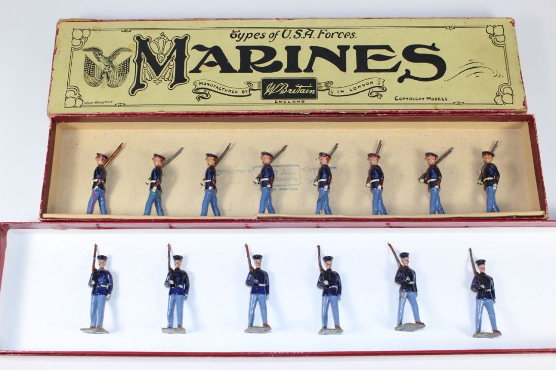 Britains Set #228 and #49A US Marines (1 of 1)