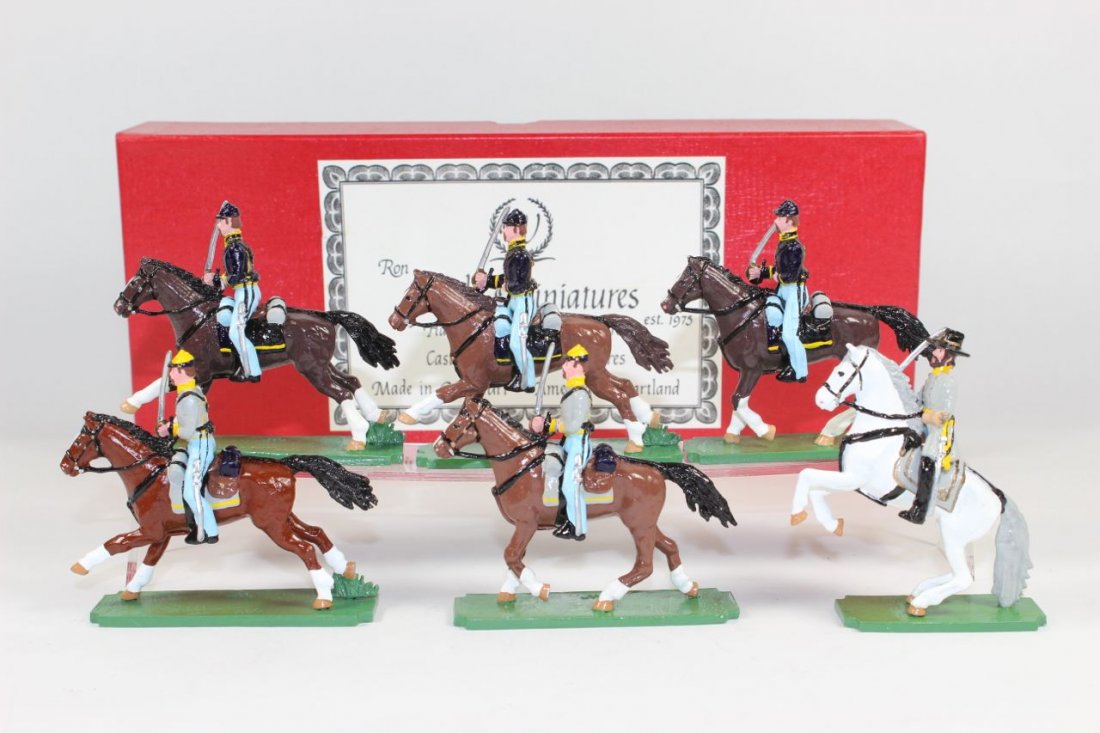 Ron Wall Miniatures ACW Union And Confederate (1 of 1)