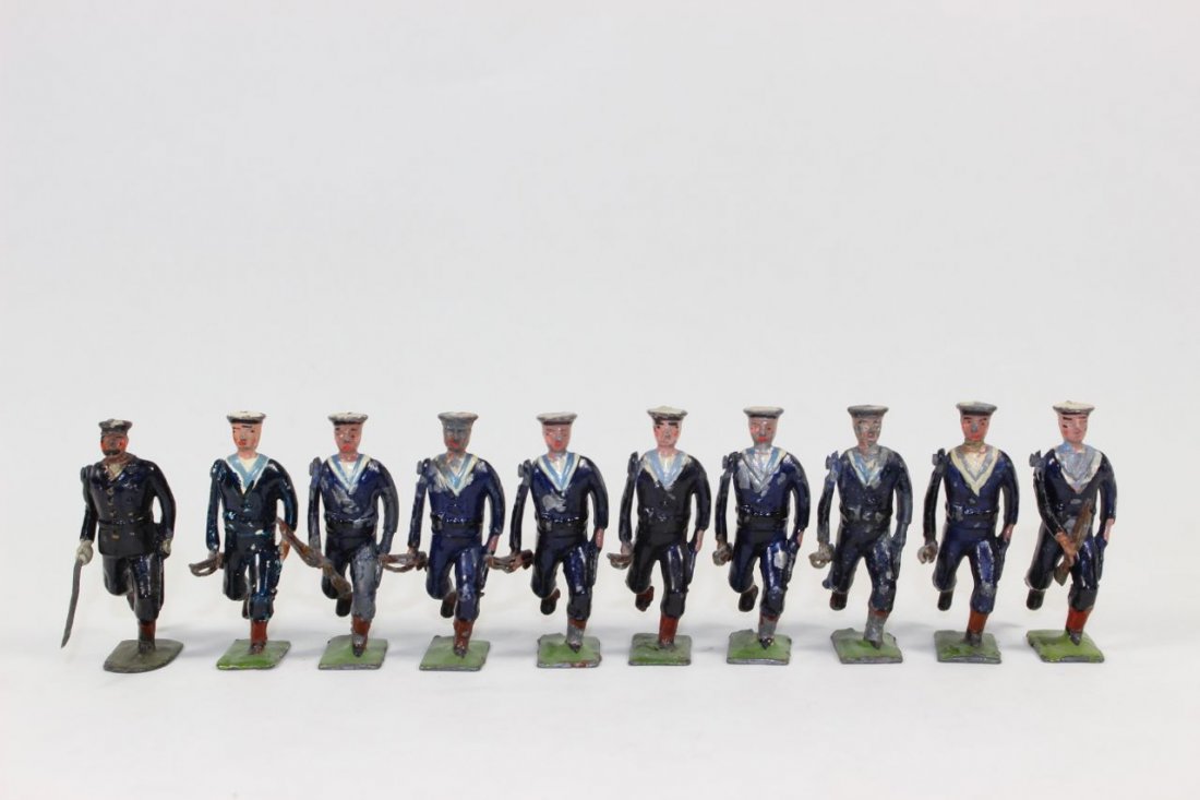 Britains From Set #78 Royal NavyBlue Jackets (1 of 1)