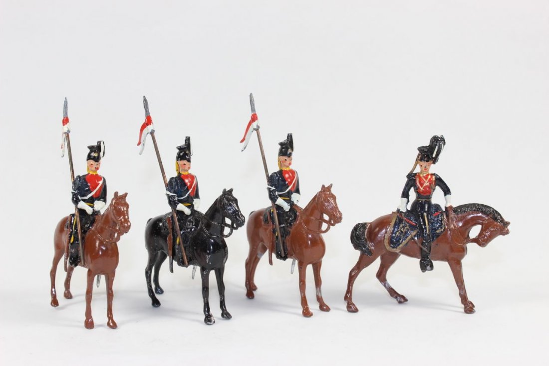 Britains Set #24 9th Lancers At The Halt (1 of 1)