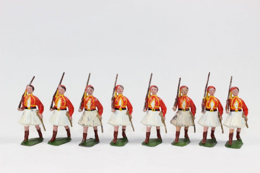 Britains Set #196 Greek Evzones PreWar (1 of 1)