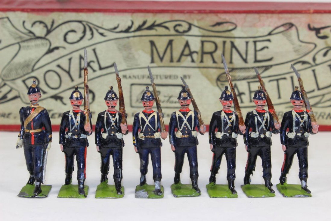 Britains Set #35 Royal Marine Artillery (1 of 1)