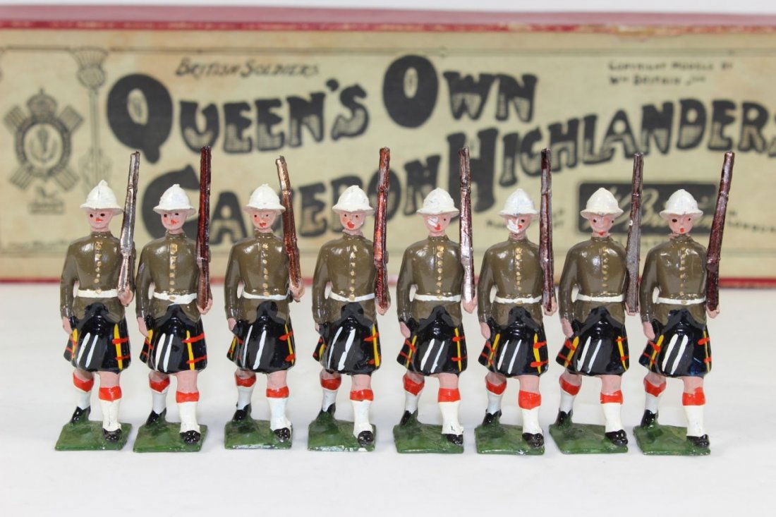Britains Set #114  Queen's Own Cameron Highlanders (1 of 1)