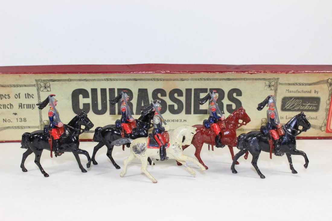 Britains Set #138 French Army Cuirassiers (1 of 1)