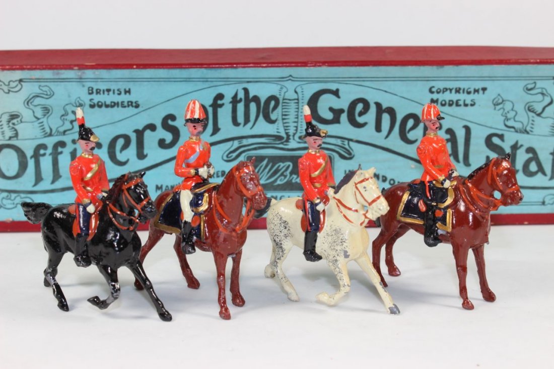 Britains Set #201 Officers And General Staff (1 of 1)