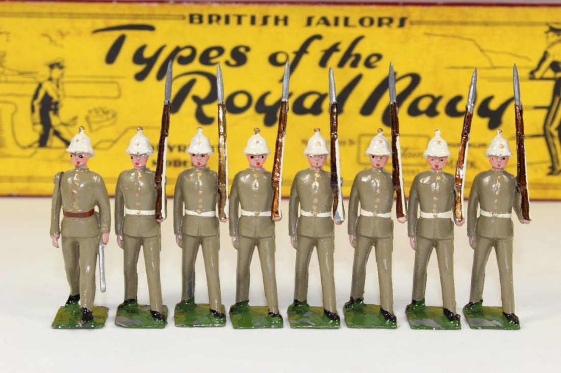 Britains Set #1619 RARE Royal Marine Artillery (1 of 1)