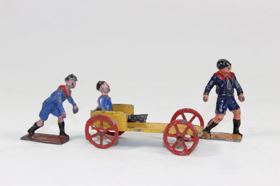 Charbens Soap Box Racer: Very Good No Box 4 Pieces