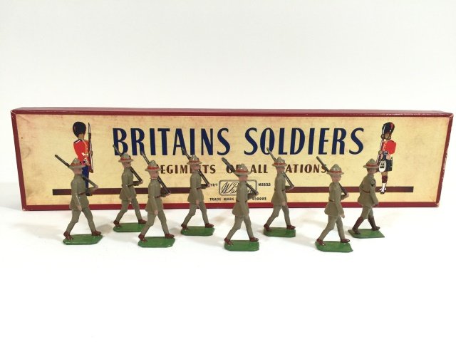 Britains Set #1542 New Zealand Infantry (1 of 1)