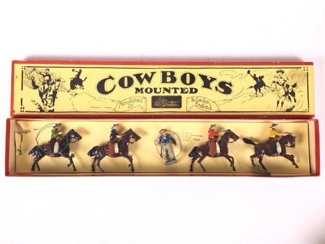 Britains Set #179 Mounted Cowboys (1 of 1)