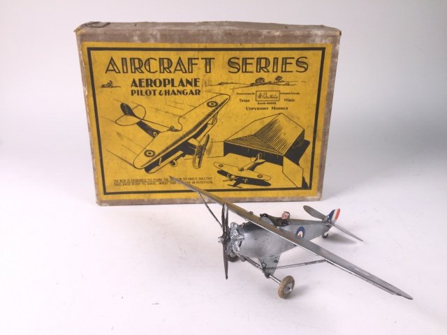 Britains Set #434 RAF Monoplane With Pilot (1 of 1)