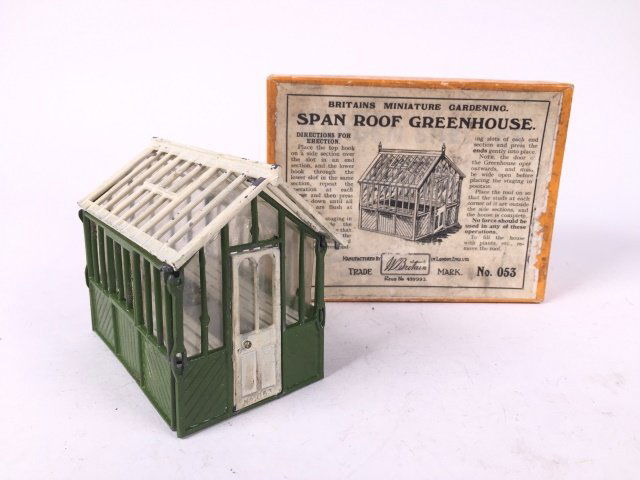 Britains Set #053 Span Roof Greenhouse (1 of 1)