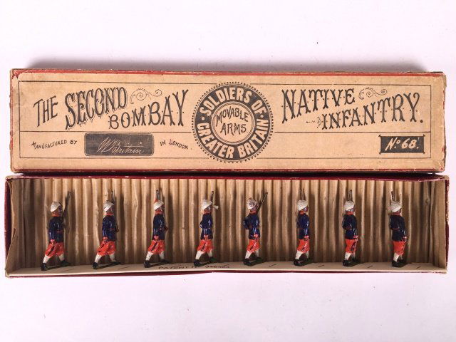 Britains Set #68 2nd Bombay Native Infantry (1 of 1)