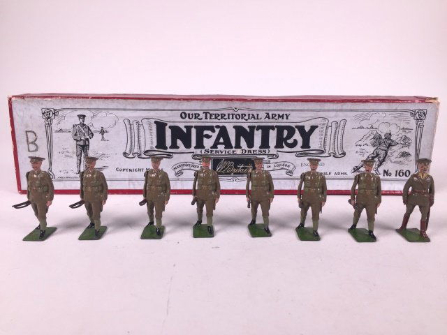 Britains Set #160 Territorial Infantry (1 of 1)