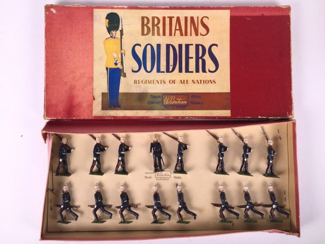 Britains Set #1284 Royal Marine Display (1 of 1)