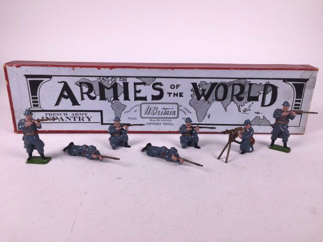 Britains Set #1366 French Infantry (1 of 1)
