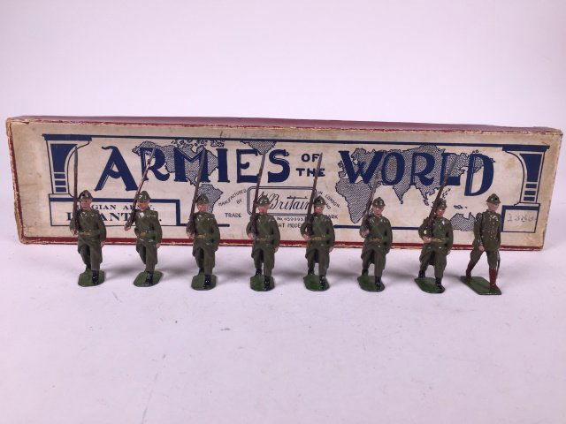 Britains Set #1389 Belgian Infantry (1 of 1)