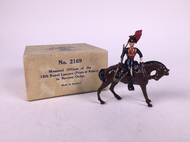 Britains Set #2169 Mounted Officer of the 12th Royal (1 of 1)