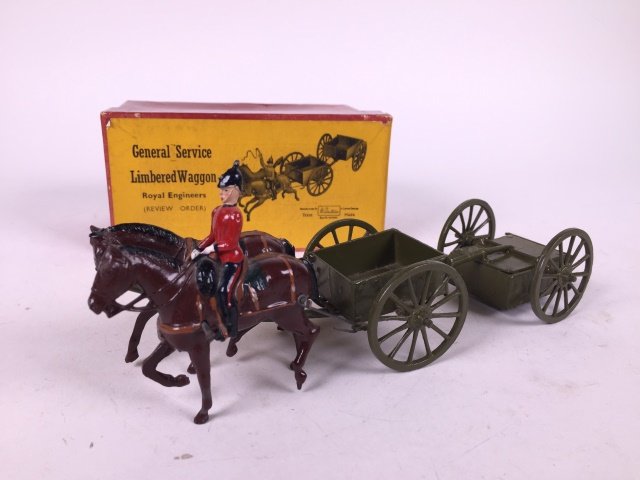Britains Set #1330 Royal Engineers Limbered Wagon (1 of 1)