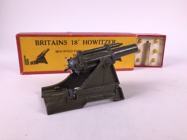 Britains Set #2106 18 Inch Garrison Howitzer (1 of 1)