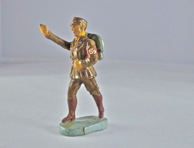 Elastolin SA with Pack & Movable Arm-Very Scarce (1 of 1)