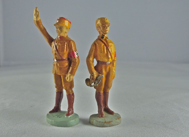 Elastolin 2 SA Rare  w/Bugle + Leader Heiling (1 of 1)