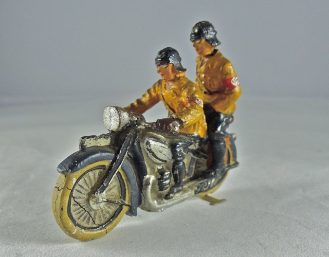 Lineol  SS Composition Motorcycle w/Rider (1 of 1)