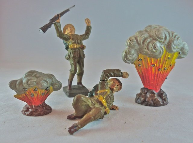 Lineol 2 US Soldiers+2 Composition Explosions (1 of 1)