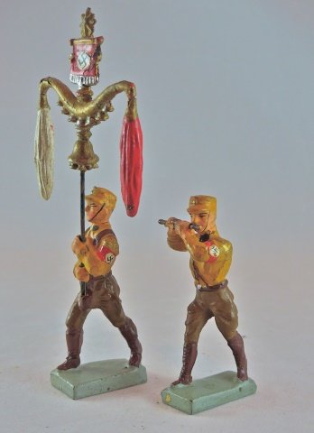 Lineol 2 Scarce SA Band men Schellenbaum+Flute (1 of 1)