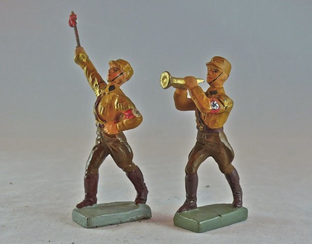 Lineol 2 Scarce SA Bandmen Tambour Major+Bugle (1 of 1)