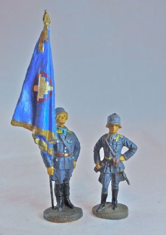 Rare Elastolin DLV Luftwaffe Flag+Officer (1 of 1)