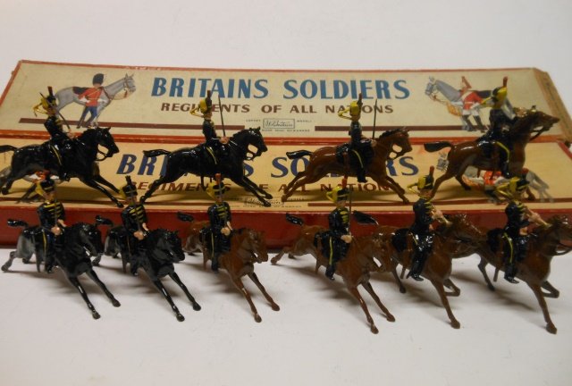 Britains from set #8 Fourth Hussars (1 of 1)