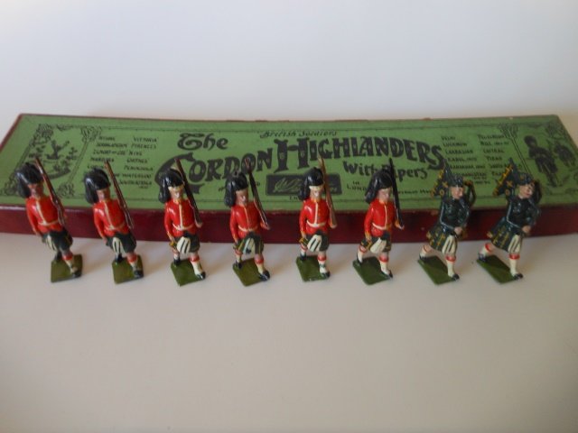 Britains set #77 Gordon Highlanders (1 of 1)