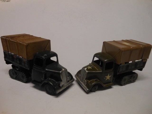 Britains set #1433 Two Covered Tenders (1 of 1)
