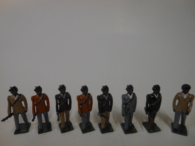 Nostalgia set #274 Baralong Soldiers: Mafeking Boer War. 8 pieces. Unboxed. Post War. Condition very good.