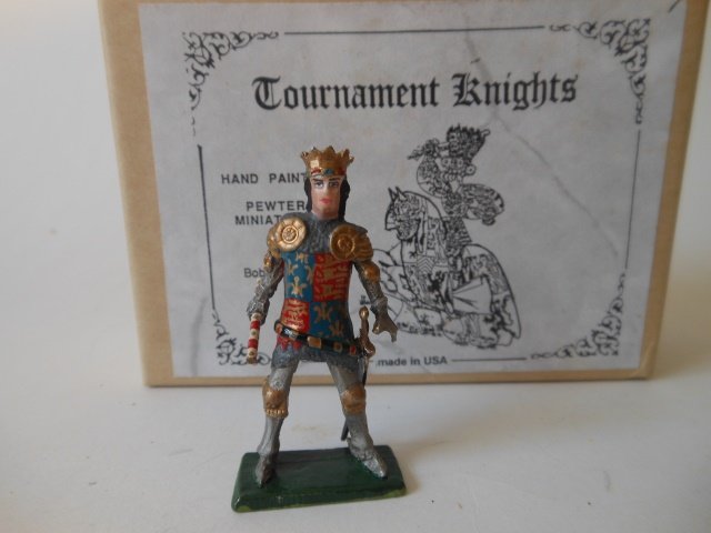 Hornung Art, Knight: Edward the 3rd, King of England. Made in 1998. Post War. Condition excellent; box very good.