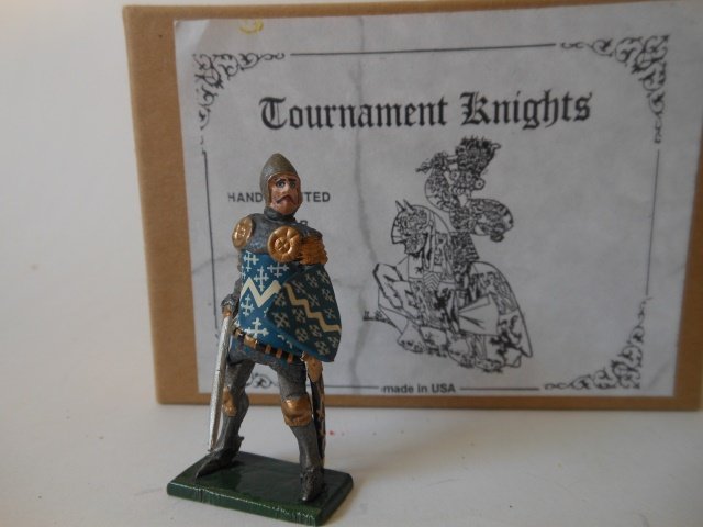 Hornung Art, Knight #22 of 100, Limited Edition: Sir Thomas Bermardeston. Limited Edition. Made in 1995. Post War. Condition excellent; box very good.