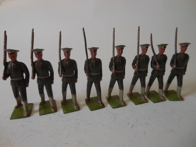Britains set #399 U.S. Marines, Khaki (1 of 1)